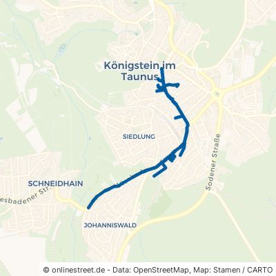 Wiesbadener Straße Königstein im Taunus Schneidhain 