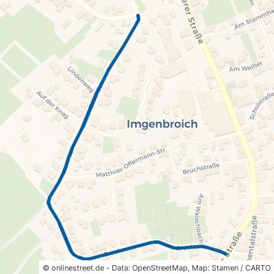 Bruchzaun Monschau Imgenbroich 