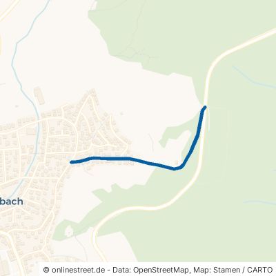 Bergstraße Schorndorf Miedelsbach 