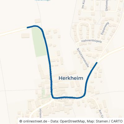 Hauptstraße Nördlingen Herkheim 