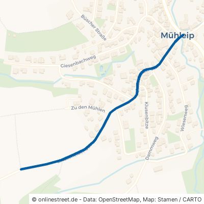 Lindscheider Straße Eitorf Mühleip 