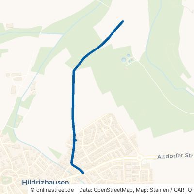Bergstraße Hildrizhausen 