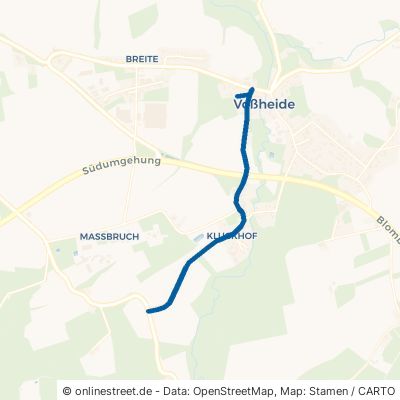 Kluckhofer Weg 32657 Lemgo Voßheide Voßheide