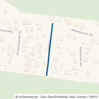 Wegendorfer Straße 15344 Strausberg Friedrich-Schiller-Höhe 