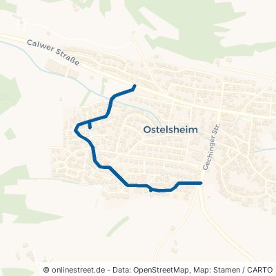 Goethestraße Ostelsheim 
