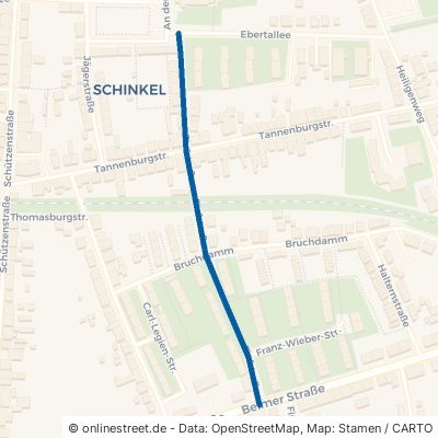 Tiefstraße Osnabrück Schinkel 