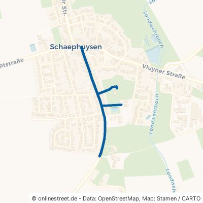 Tönisberger Straße Rheurdt Schaephuysen 