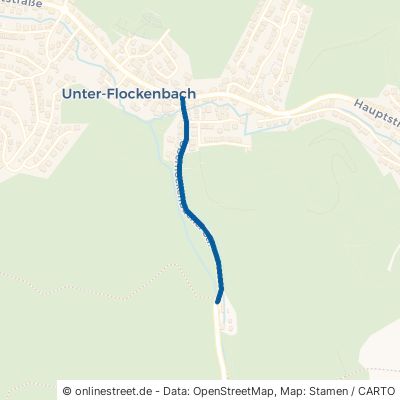 Oberflockenbacher Straße Gorxheimertal Unter-Flockenbach 