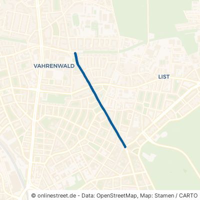 Ferdinand-Wallbrecht-Straße Hannover List 