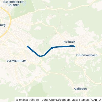 Würzburger Straße Haibach 