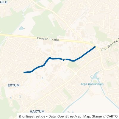 Extumer Weg Aurich Innenstadt 