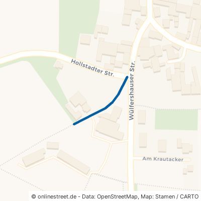 Kreuzstraße Hollstadt Junkershausen 