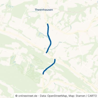 Theenhausener Straße Werther (Westfalen) Theenhausen 