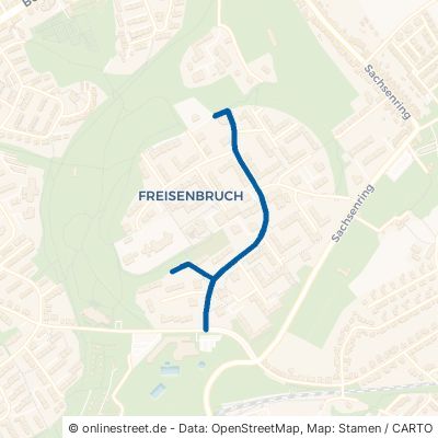 Philosophenweg 45279 Essen Freisenbruch Stadtbezirke VII