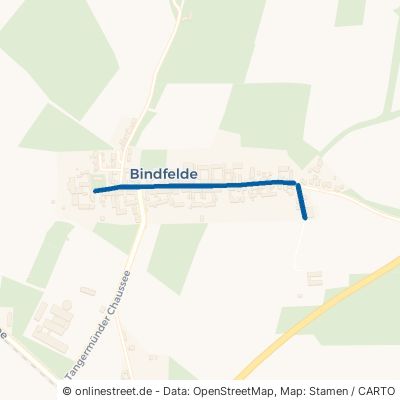 Bindfelder Dorfstraße Stendal Bindfelde 