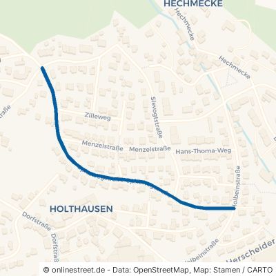 Spitzwegstraße Plettenberg Holthausen 