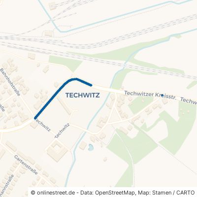 Techwitzer Kreisstraße Elsteraue Tröglitz 