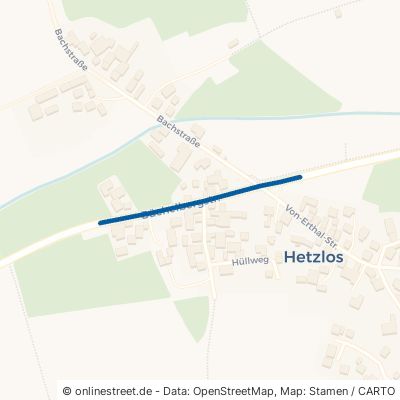 Büchelbergstraße Oberthulba Hetzlos 