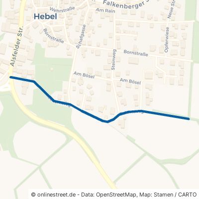Eckernweg Wabern Hebel 