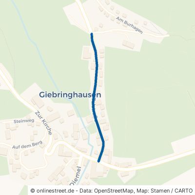 Talstraße Diemelsee Giebringhausen 