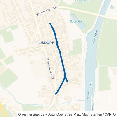 Großstraße Saarlouis Lisdorf 