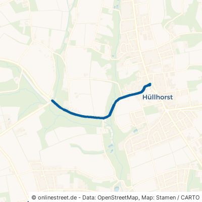 Alte Straße Hüllhorst Oberbauerschaft 