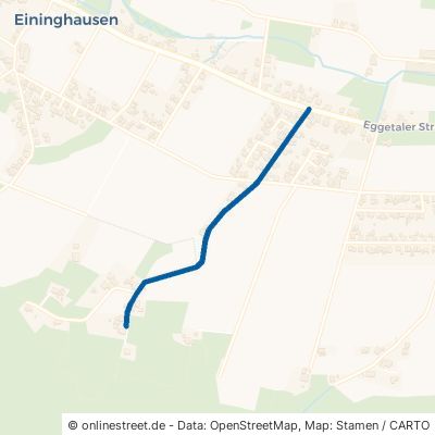 Gerenortsweg Preußisch Oldendorf Börninghausen 