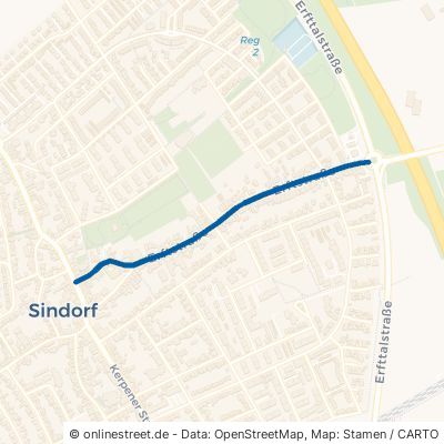 Erftstraße Kerpen Sindorf 
