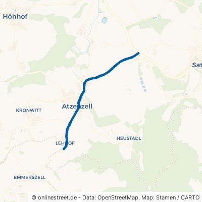 Zeller Straße Traitsching Atzenzell 