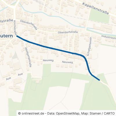 Grabenstraße Ubstadt-Weiher Zeutern 