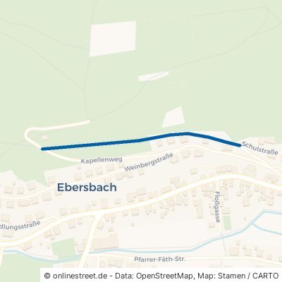 Dachslöcherfeld Leidersbach Ebersbach 