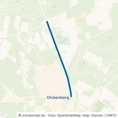 Hopstener Straße Ibbenbüren Dickenberg 