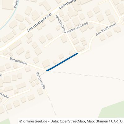 Schmale Straße Heimsheim 