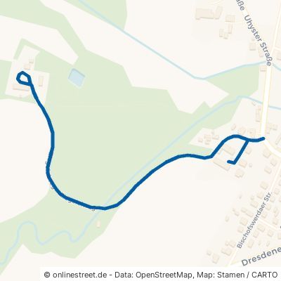 Ziegeleiweg Demitz-Thumitz Wölkau 