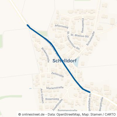 Attenzeller Straße Kipfenberg Schelldorf 