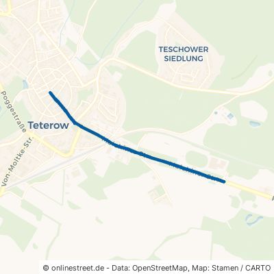 Malchiner Straße Teterow 