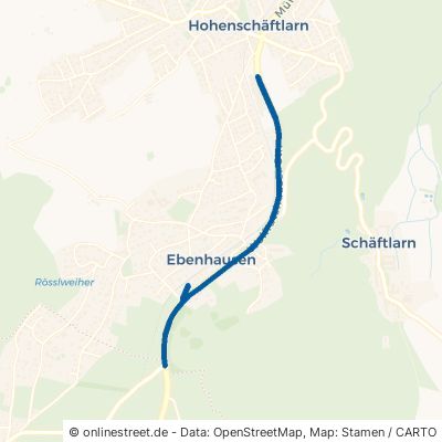 Wolfratshauser Straße Schäftlarn Ebenhausen 