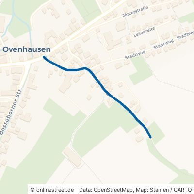 Heiligenbergstraße Höxter Ovenhausen 