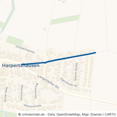 Hohe Straße Babenhausen Harpertshausen 