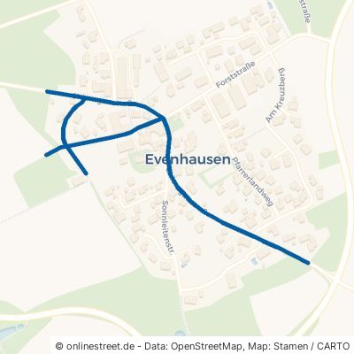 Chiemgaustraße Amerang Evenhausen 