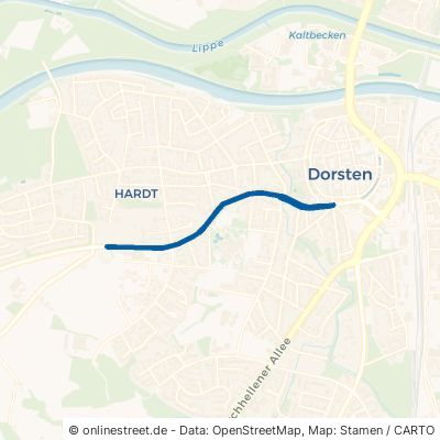 Gahlener Straße Dorsten Östrich 