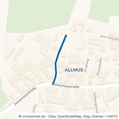 Rimmelser Straße Hofbieber Allmus 