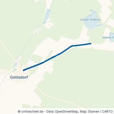 Briesenbergstraße Nuthe-Urstromtal Gottsdorf 