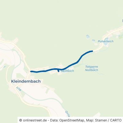 Langendembacher Straße Langenorla Kleindembach 