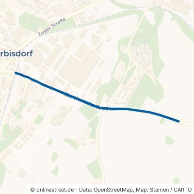 Berthelsdorfer Straße Brand-Erbisdorf 