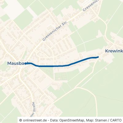 Krewinkeler Straße Stolberg (Rheinland) Mausbach 