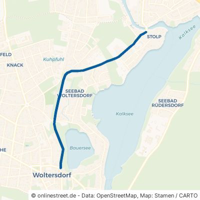 Rüdersdorfer Straße Woltersdorf 