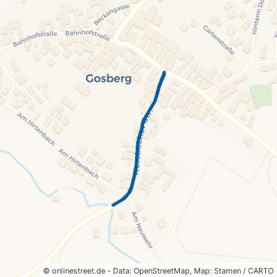 Kersbacher Straße Pinzberg Gosberg 