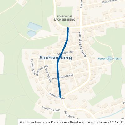 Adolf-Müller-Straße Lichtenfels Sachsenberg 