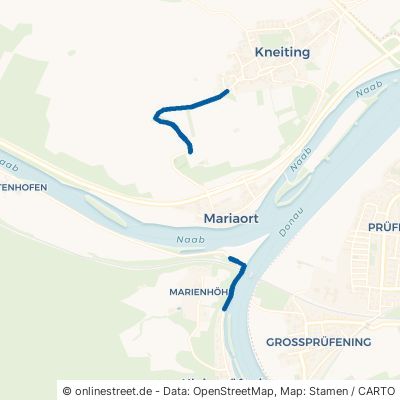 Mariaorter Straße Pettendorf Kneiting 